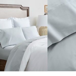 Boll & Branch Percale hemmed sheet set NWT $299 MSRP